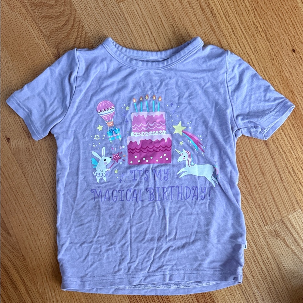 Magical Birthday Purple T-Shirt